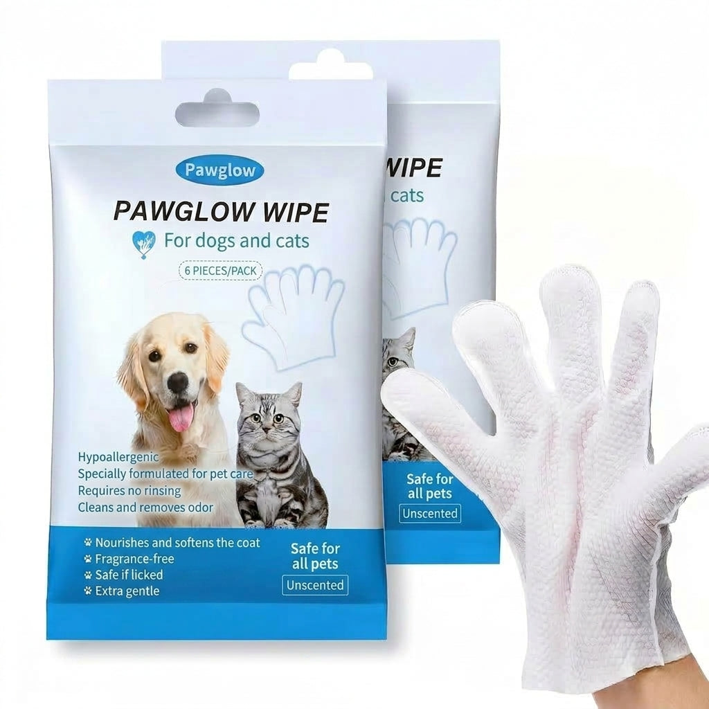 Pawglow Wipe Glove
